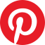 pinterest social network icon
